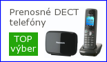 Prenosné DECT telefóny Panasonic - odkaz na stránku