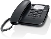 Stolový telefón Gigaset DA310 v tmavom prevedení