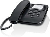Stolový telefón Gigaset DA510 v tmavom prevedení