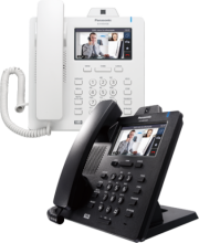 SIP telefn Panasonic KX-HDV430 s integrovanou kamerou pre video komunikciu
