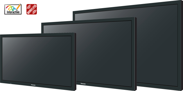 Interaktívne LCD/LED panely Panasonic TH-80BF1, TH-65BF1 a TH-50BF1 s bezdrôtovou konektivitou