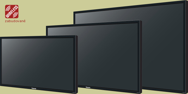 Profesionálne LCD/LED panely Panasonic TH-80LFC70, TH-65LFC70 a TH-50LFC70