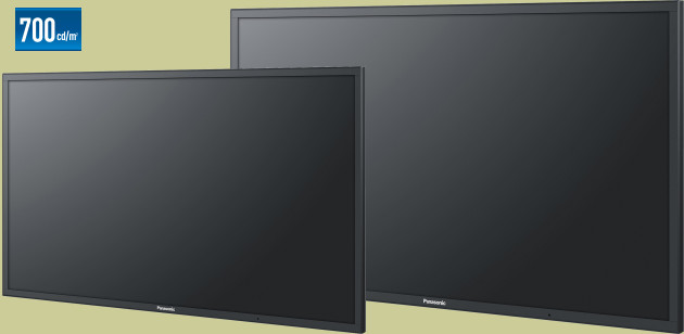 Profesionálne LCD/LED panely Panasonic TH-70LF50 a TH-80LF50