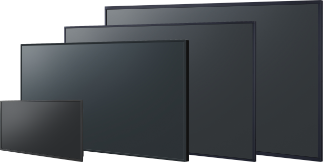 Zkladn modely vekoplonch LCD/LED displejov Panasonic TH-32EF1, TH-65EF1, TH-75EF1 a TH-84EF1