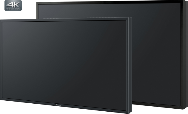 Profesionálne veľkorozmerné LCD/LED panely Panasonic TH-84LQ70 a TH-98LQ70 s rozlíšením 4K UHD