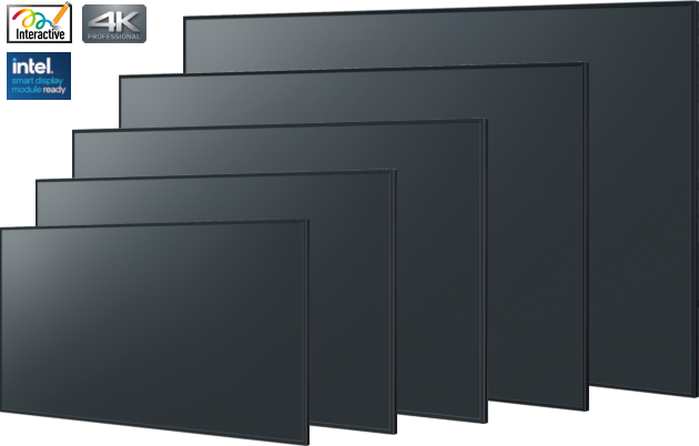 Séria interaktívnych LCD/LED panelov Panasonic TH-55SQ1-IR, TH-65SQ1-IR, TH-75SQ1-IR, TH-86SQ1-IR a TH-98SQ1-IR s rozlíšením 4K UHD