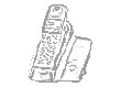 Odkaz na strnku spotrebnho materilu k bezdrtovm telefnom Panasonic